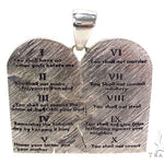 Custom Silver Decalogue Pendant 36627 - Image 1