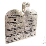 Custom Silver Decalogue Pendant 36627 - Image 2