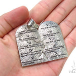 Custom Silver Decalogue Pendant 36627 - Image 5