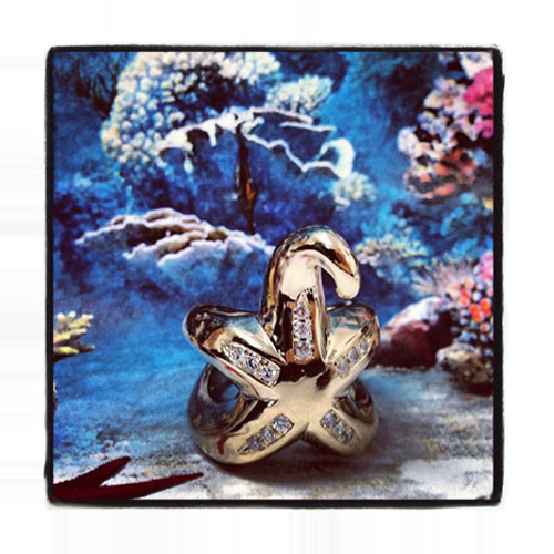 Custom Starfish Ring 33178 - Image 4