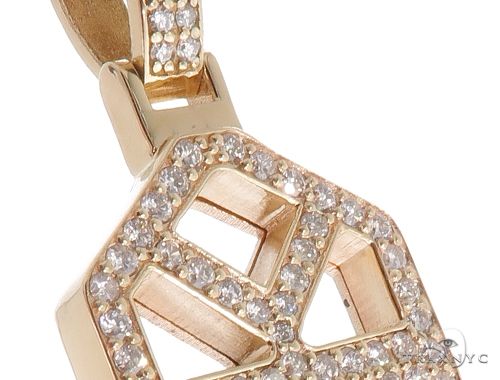 Custom Tokyo Skyline Key Diamond Pendant 64015 - Image 4