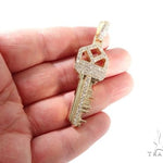 Custom Tokyo Skyline Key Diamond Pendant 64015 - Image 6