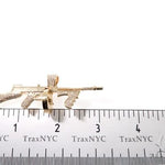 Custom Tommy Gun Diamond Pendant 64219 - Image 13