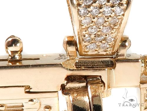 Custom Tommy Gun Diamond Pendant 64219 - Image 3