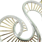 Custom TowToned Initial S Pendant 65876 - Image 4