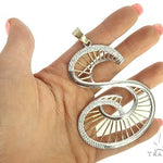 Custom TowToned Initial S Pendant 65876 - Image 5