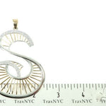 Custom TowToned Initial S Pendant 65876 - Image 7