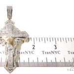 Custom TraxNYC Diamond Cross Crucifix with Praying Hands 64014 - Image 8