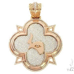 Custom TraxNYC Diamond Large Logo Pendant 65649 - Image 1