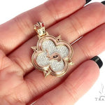 Custom TraxNYC Diamond Mini Logo Pendant 65459 - Image 5