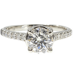 Custom Diamond Engagement Ring 64502