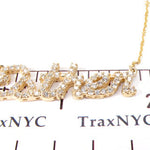 Custom Jewelry Diamond Name Necklace 26964 - Image 12