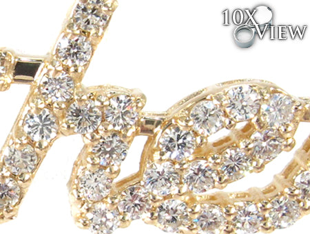 Custom Jewelry Diamond Name Necklace 26964 - Image 4