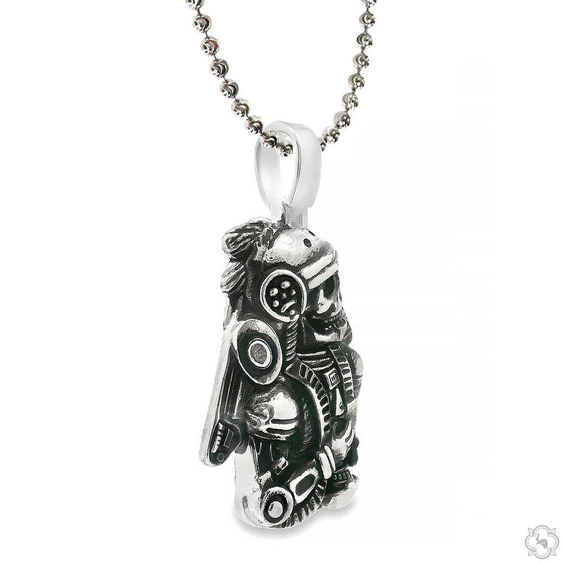 Cyber Legion Aztec Skull Pendant 70639 - Image 2