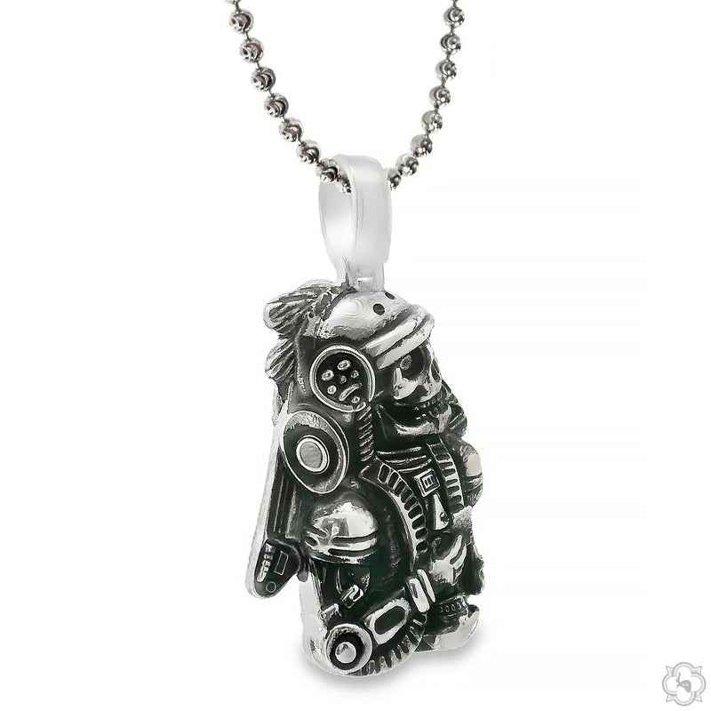 Cyber Legion Aztec Skull Pendant 70639 - Image 3