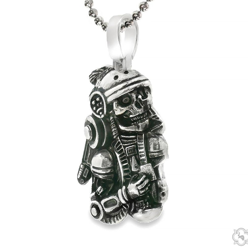 Cyber Legion Aztec Skull Pendant 70639 - Image 4