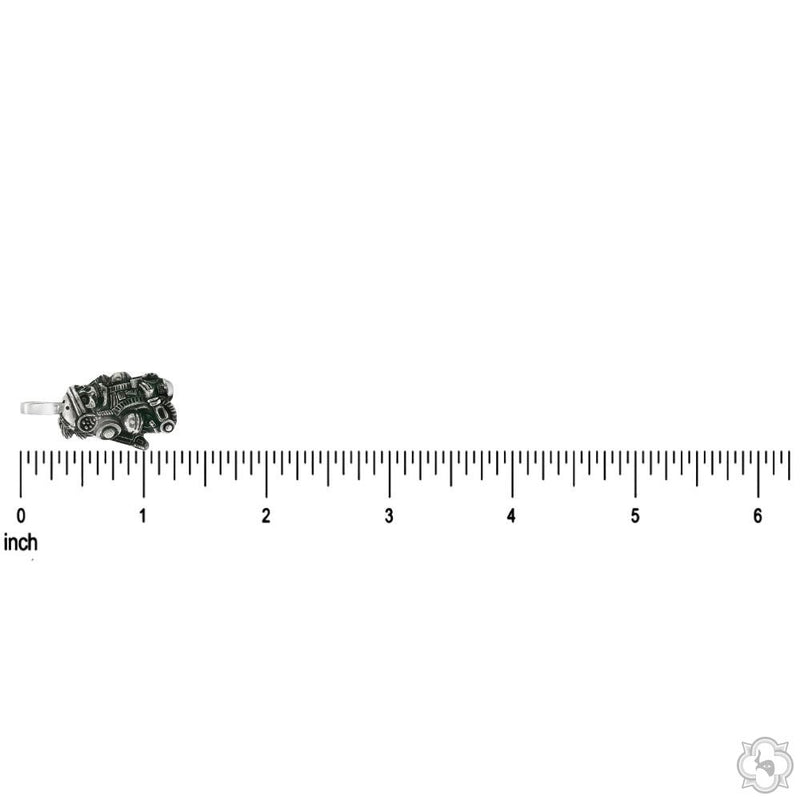 Cyber Legion Aztec Skull Pendant 70639 - Image 7