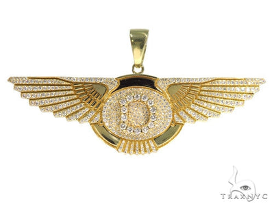 'D' Eagle Diamond Pendant 45361 - Image 1