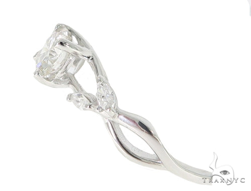 Daisy Diamond Engagement Ring 49251 - Image 5