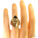 Dark Blue Sapphire Gorilla Ring 68945 - Image 6