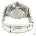 Datejust 41mm Roman Numeral Black Dial Diamond Bezel Stainless Steel Mens Watch 64985 - Image 10