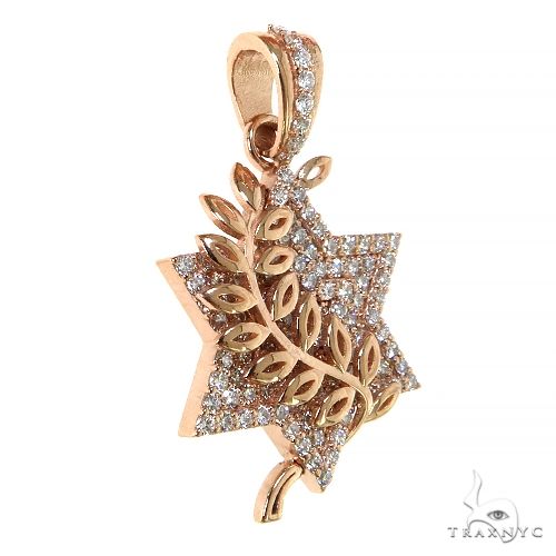 Community Star of David Diamond Pendant 68470 - Image 2