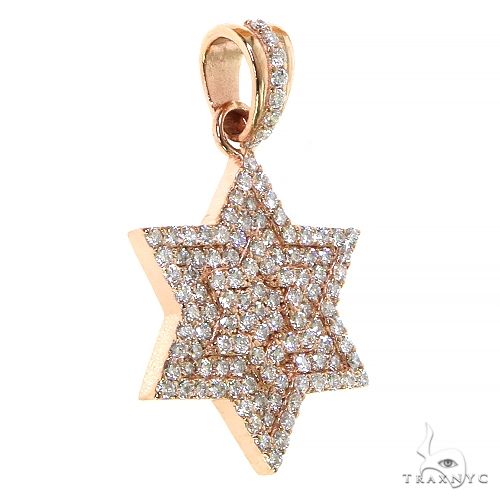 David Star Diamond Pendant 68471 - Image 2