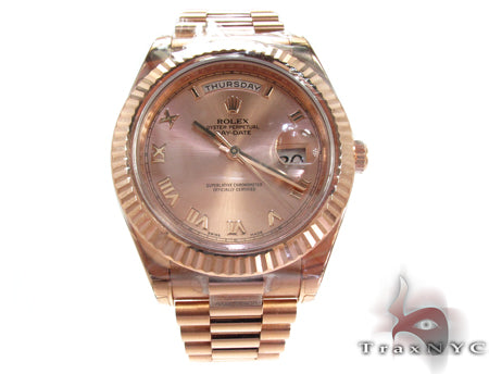 Rolex Day-Date President Rose Gold 218235 27150 - Image 2