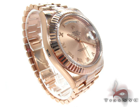 Rolex Day-Date President Rose Gold 218235 27150 - Image 3