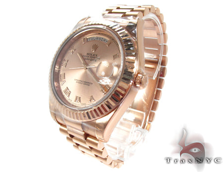 Rolex Day-Date President Rose Gold 218235 27150 - Image 4
