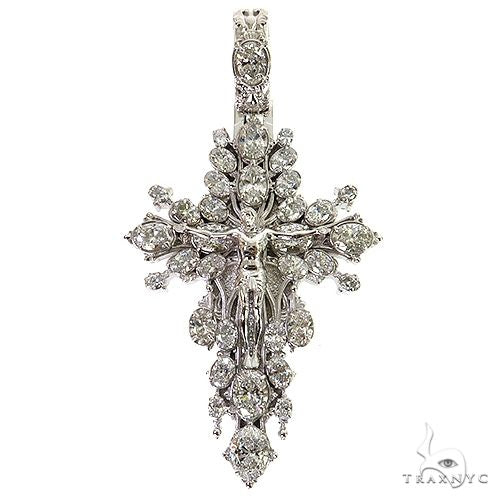 Sovereign's Halo Diamond Cross pendant 69427 - Image 1