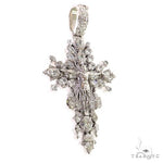 Sovereign's Halo Diamond Cross pendant 69427 - Image 2