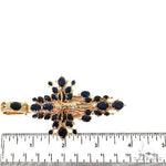 Sovereign's Halo Sapphire Cross pendant 69405 - Image 7