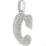 Diamond  Mosaic Initial pendant 70883 - Image 3