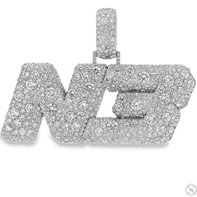 Diamond  Mosaic Logo pendant 70742 - Image 1