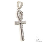 Diamond Ankh Cross Pendant 68706 - Image 2