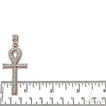 Diamond Ankh Cross Pendant 68707 - Image 5
