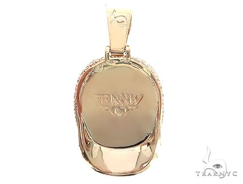 Diamond Baseball Hat Pendant 65500 - Image 3