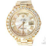 Diamond Bezel 18K Yellow Gold Rolex Presidential Watch 65501 - Image 2