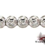 Diamond Bezel Chain 24 Inches 4mm   27939 - Image 1