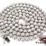 Diamond Bezel Chain 24 Inches 4mm   27939 - Image 8