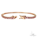 Diamond Blossom Tennis Bracelet 69886 - Image 2