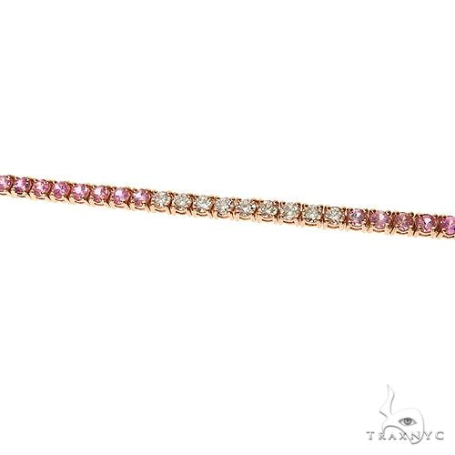 Diamond Blossom Tennis Bracelet 69886 - Image 3