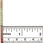 Diamond Blossom Tennis Bracelet 69891 - Image 5