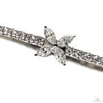 Diamond Butterfly Bangle Bracelet  (Lab) 70009 - Image 5