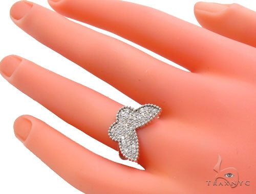 Diamond Butterfly Ring 36637 - Image 7