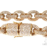 Diamond Cable Link Chain with Custom Lock 64486 - Image 6