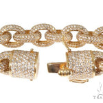 Diamond Cable Link Chain with Custom Lock 64486 - Image 7