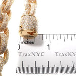 Diamond Cable Link Chain with Custom Lock 64486 - Image 8