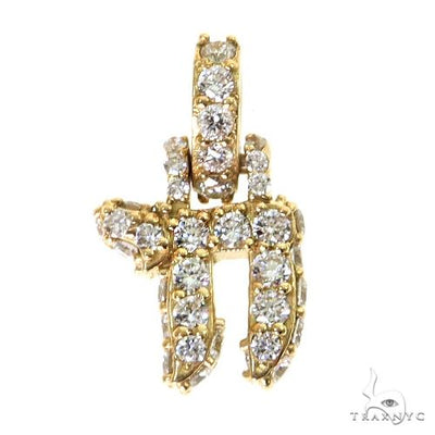 Diamond Chai Pendant Mini 69579 - Image 1